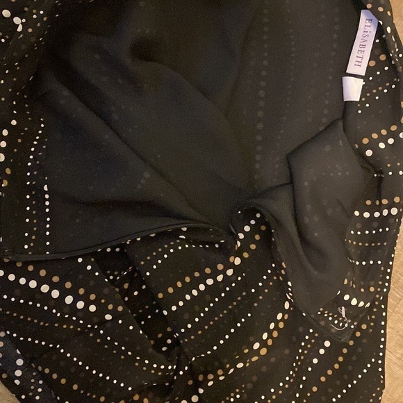 ELiSABETH 100% Silk ascending moon Midi Skirt | 24 | NWOT - Picture 7 of 11